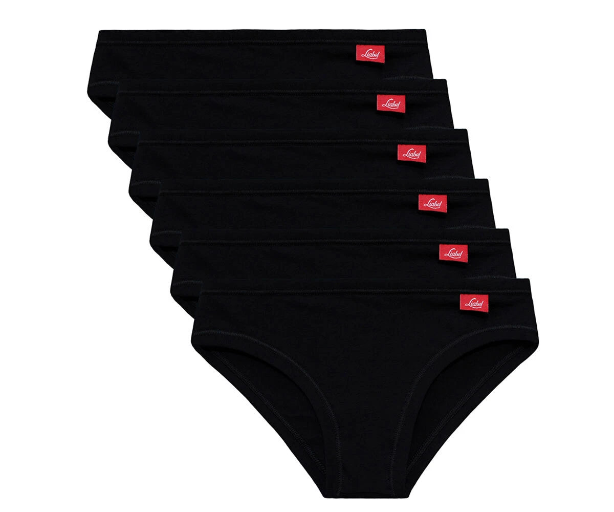 🩲Liabel, 6 Paia di Slip Donna cotone