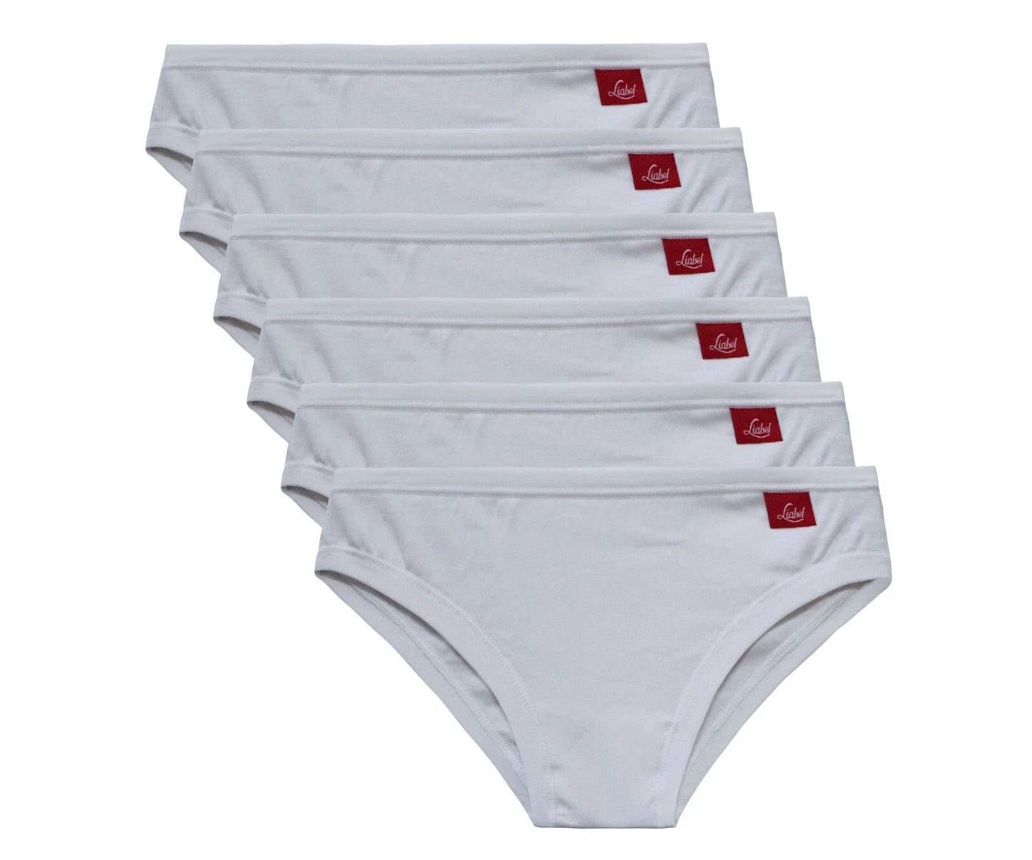 🩲Liabel, 6 Paia di Slip Donna cotone